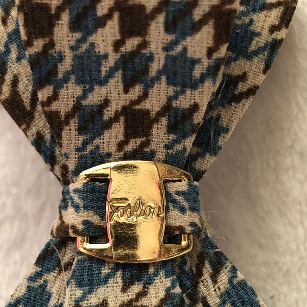 Structured Ribbon/Bow Hair Ties